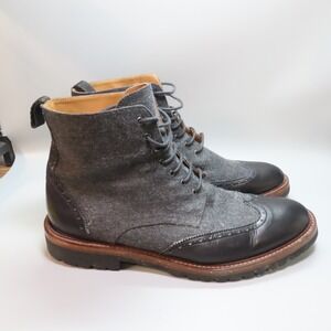 Taft Mens Boots-The Livingston Boot in Grey/Black US‎ Size 44